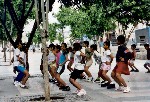 Cuba, public sports in Havanna