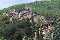 Italy, Toscany, Houses in the village of COLLODI