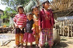 Myanmar, Kids in Village of Thaya Gone (2019)