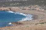 Beach in Akmas Peninsula (northwest of Cyprus)